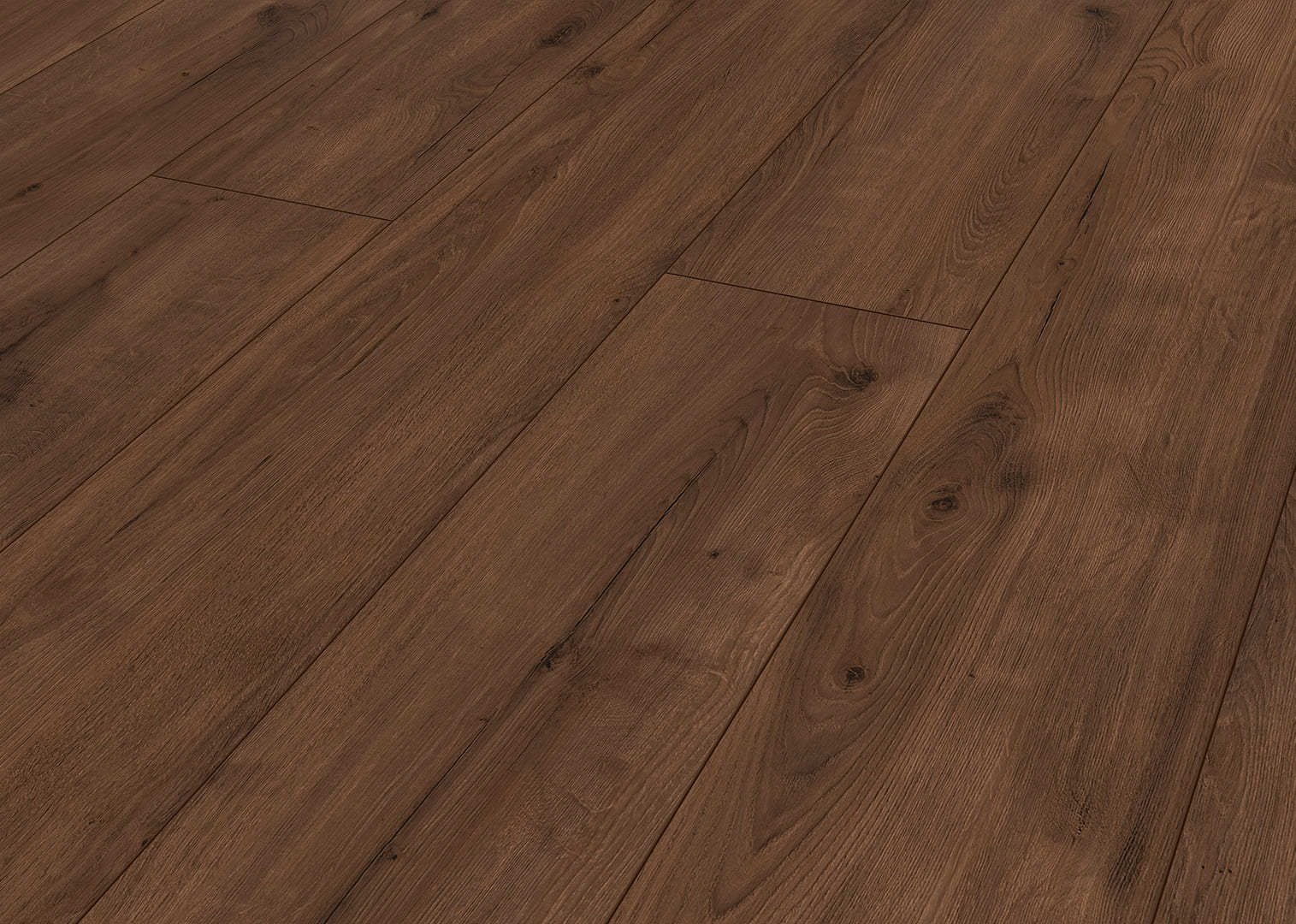 Natural Matt Laquered Darkbrown Oak Laminat Parke
