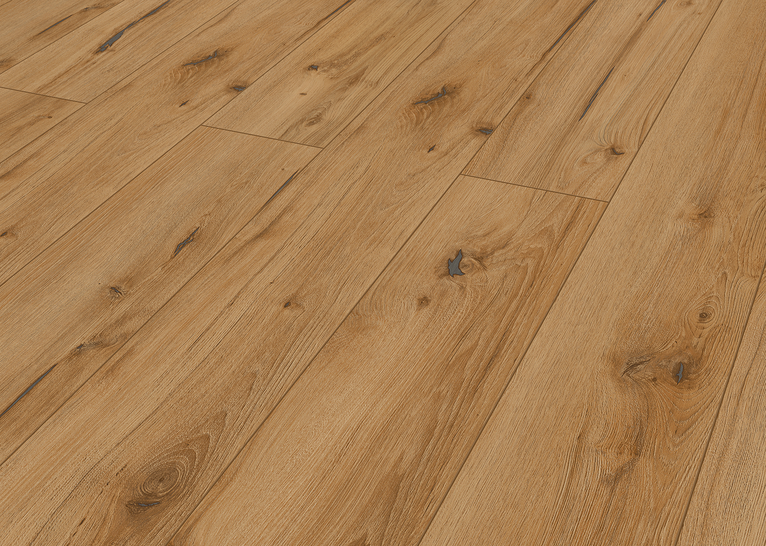 Rustic Matt Laquered Honey Oak Laminat Parke