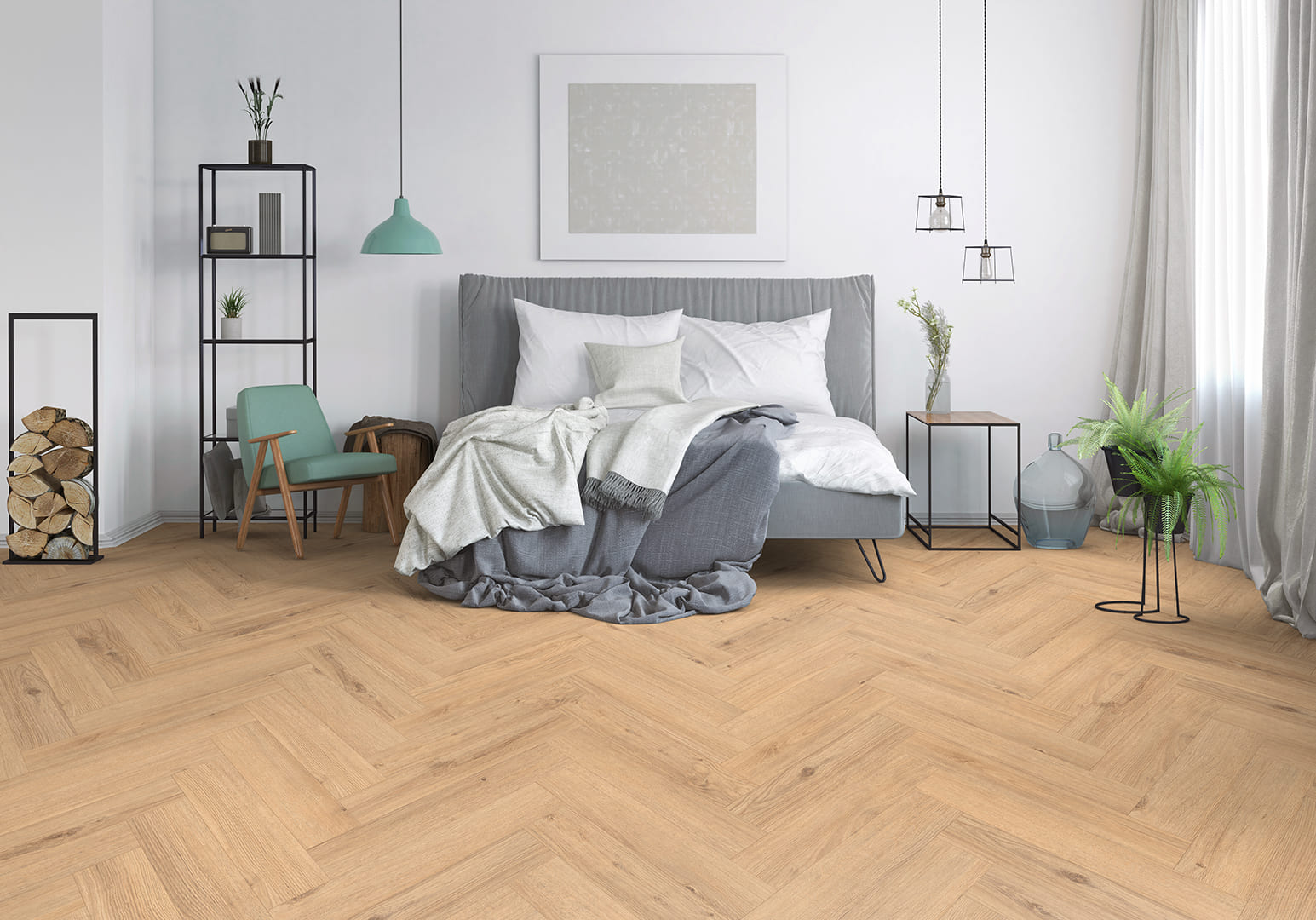 Ville Cetina Oak Laminat Parke