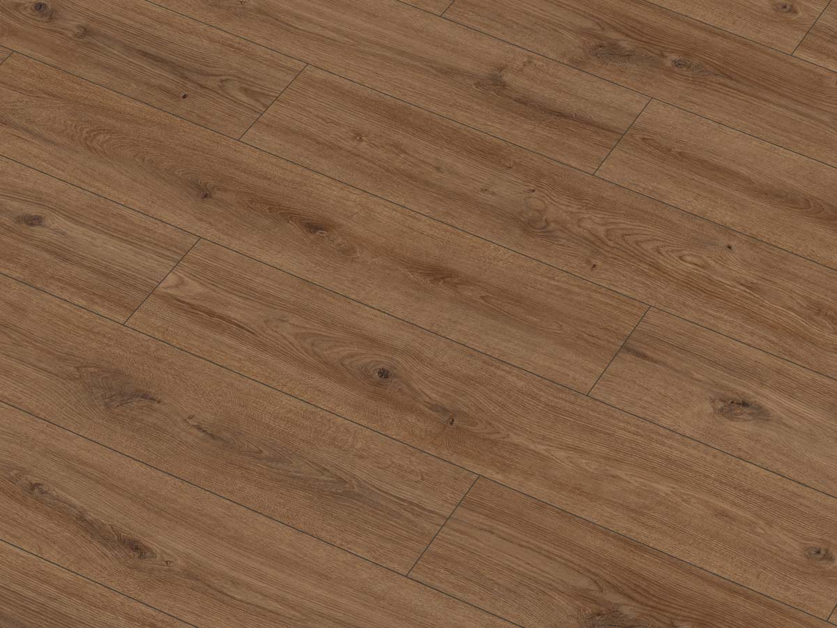 Vintage Matt Laquered Midbrown Oak Laminat Parke
